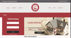 Desktop Screenshot of lusitaniabank.com